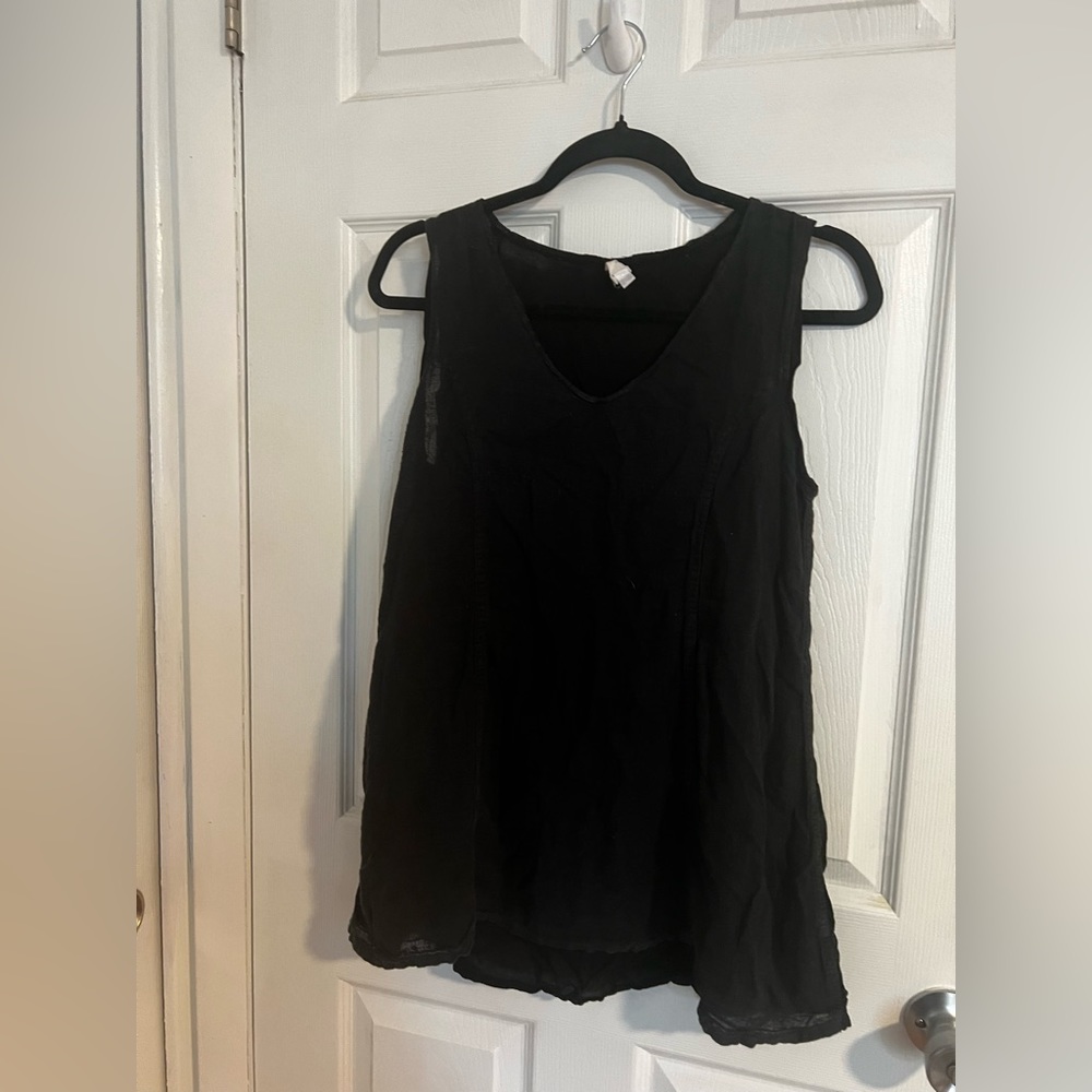 Neesh by DAR small black sheer tunic